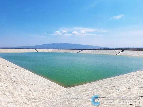 红寺堡区柳树台调蓄水池建成通水